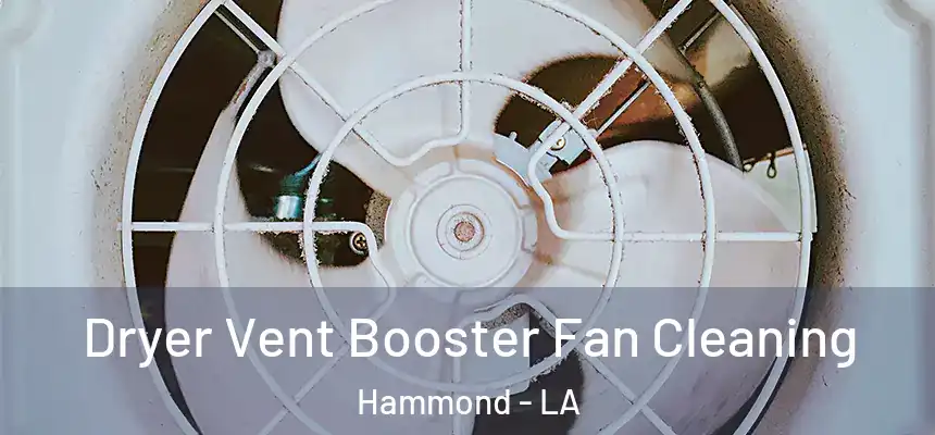  Dryer Vent Booster Fan Cleaning Hammond - LA